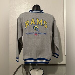 90’s Vintage St. Louis Rams Embroidered Logo Athletic